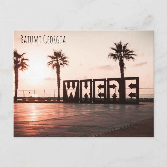 Carte Postale Batumi, Géorgie (Devant)