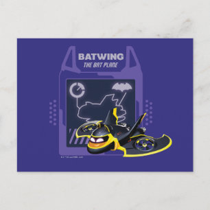 Carte Postale Batwheels™ Batwing - L'avion de Batman