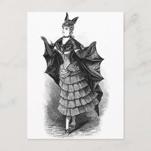 Carte Postale Batwoman 1899 (Devant)