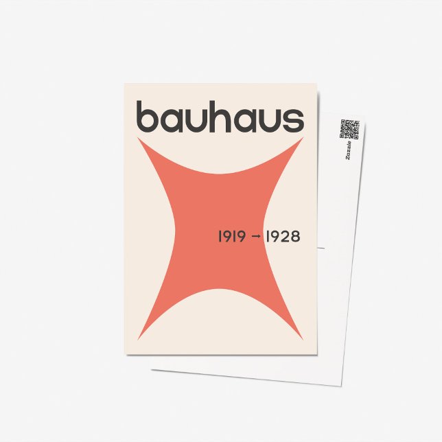 Carte Postale Bauhaus Exposition géométrique Art Décor (Créateur téléchargé)