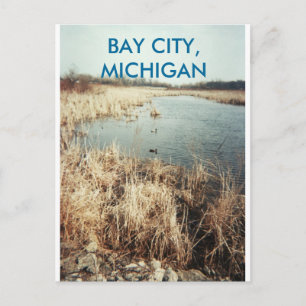 CARTE POSTALE BAY CITY, MICHIGAN POSTCARD