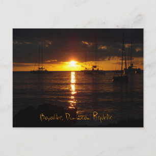 Carte Postale Bayahibe Sunset, Bayahibe, République Dominicaine