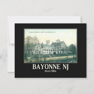 Carte Postale Bayonne NJ, Hotel La Tourette 1910