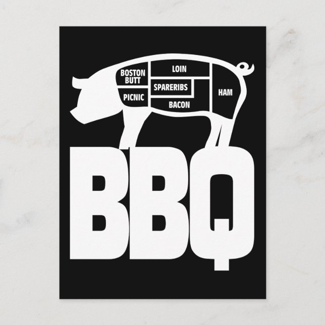 CARTE POSTALE BBQ (Devant)