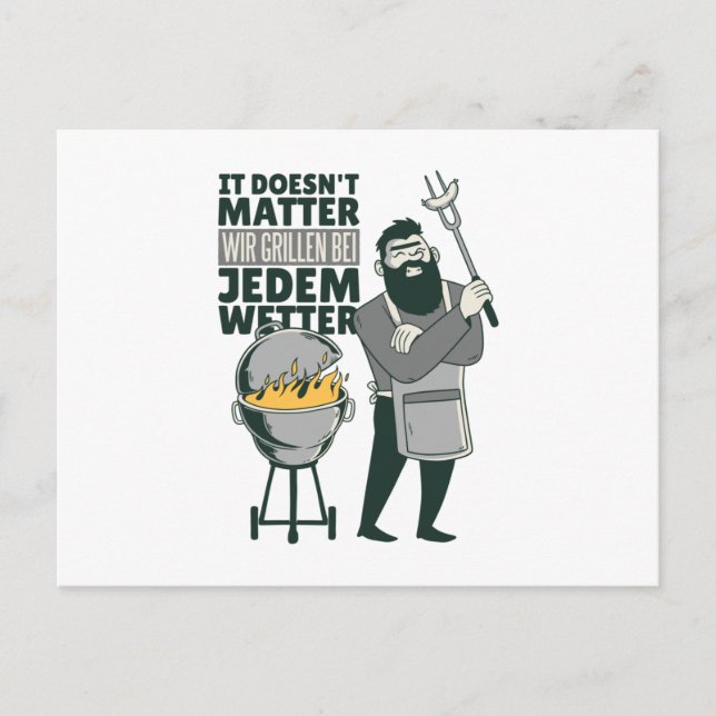 CARTE POSTALE BBQ (Devant)