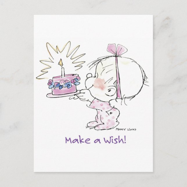 Carte Postale BD-002 Anniversaire (Devant)
