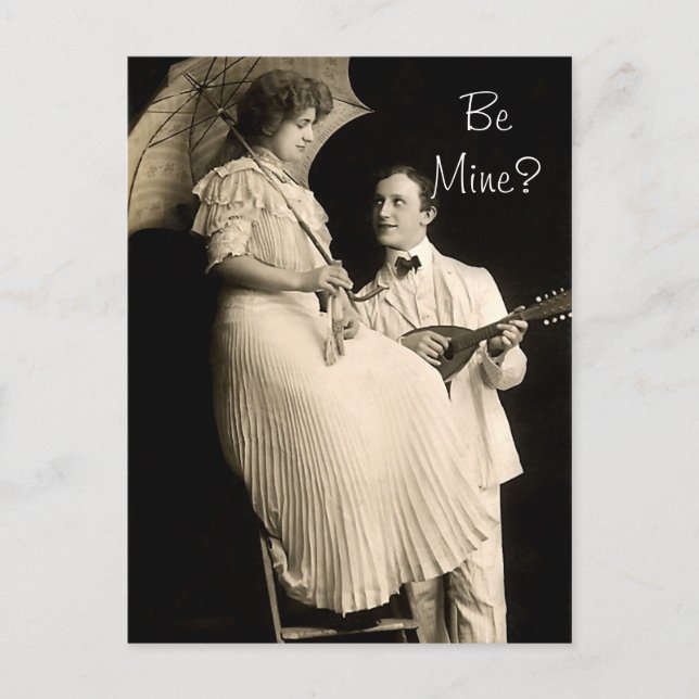 Carte Postale Be Mine Serenade (Devant)