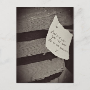 Carte Postale Be You Postcard