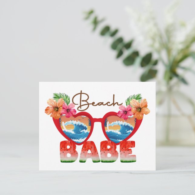 Carte Postale Beach Babe (Debout devant)