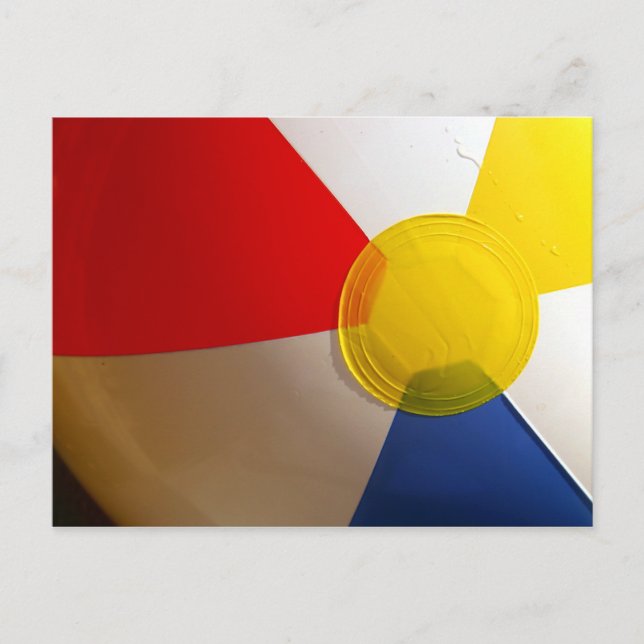 Carte Postale Beach Ball (Devant)