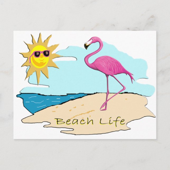 Carte Postale Beach Life (Devant)