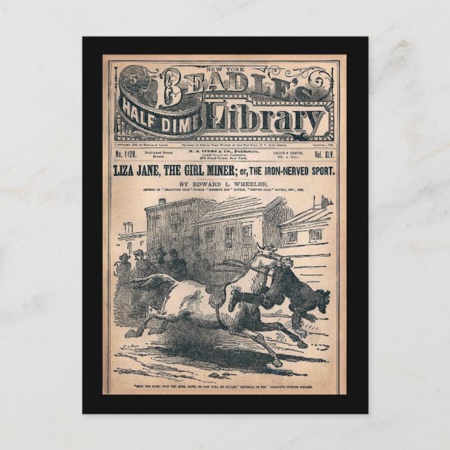 Carte Postale Beadles Half Dime Library n° 1120 1901 (Devant)