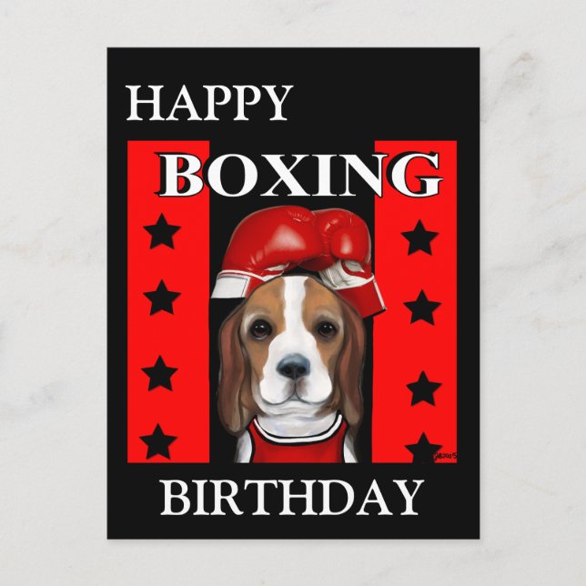 Carte Postale Beagle  (Devant)