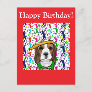 Carte Postale Beagle