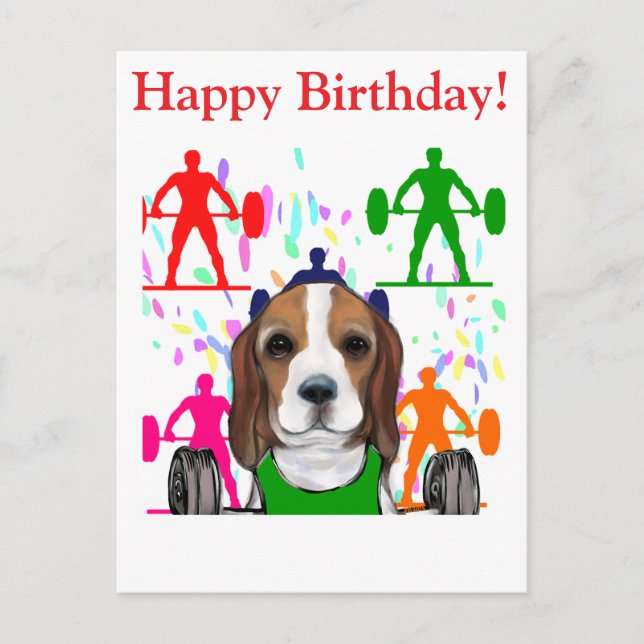 Carte Postale Beagle  (Devant)