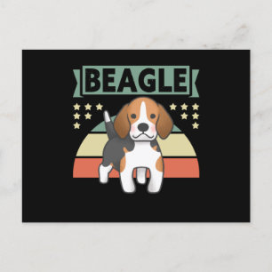 Carte Postale Beagle   Beagles propriétaires de chiens