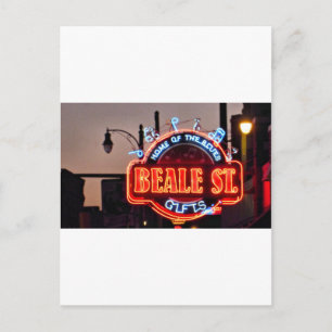 Carte Postale Beale Street