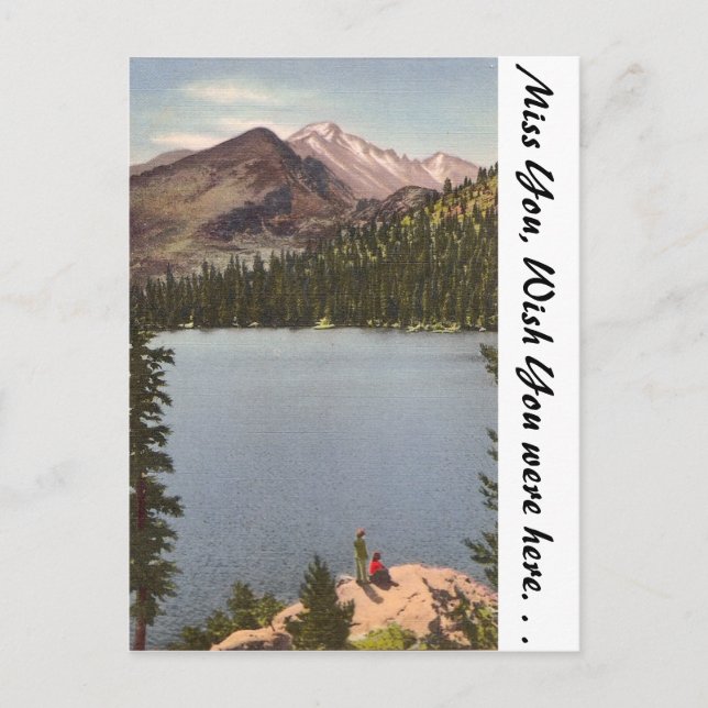 Carte Postale Bear Lake, Colorado (Devant)