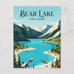 Carte Postale Bear Lake États-Unis