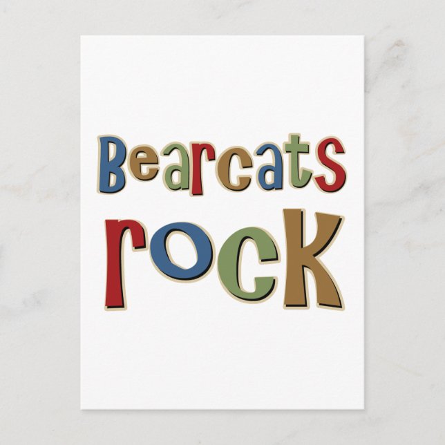 Carte Postale Bearcats Rock (Devant)