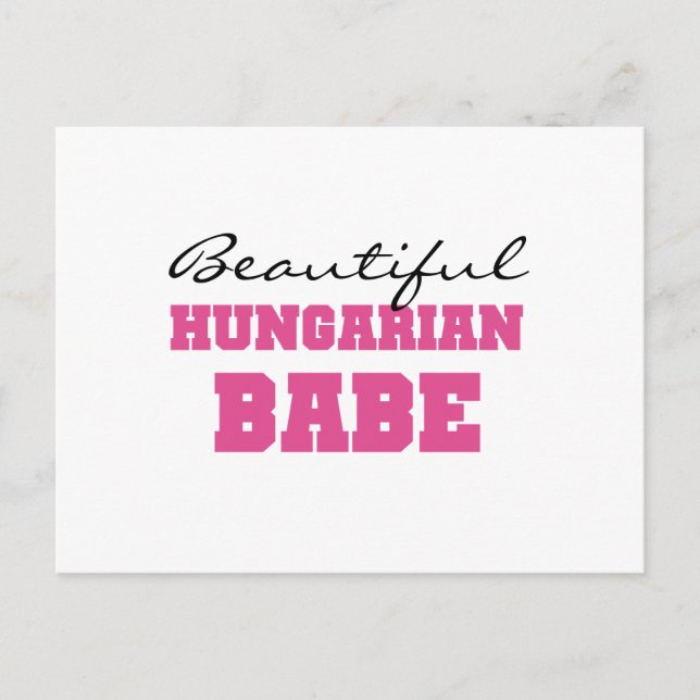 Carte Postale Beau bébé hongrois (Devant)