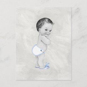 Carte Postale Beau bébé Vintage garçon