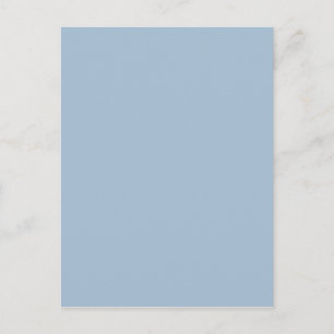 Carte Postale Beau bleu poudre, Arrière - plan couleur solide ch