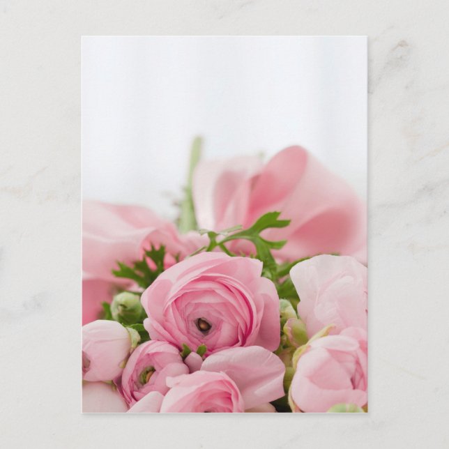 Carte Postale Beau bouquet de roses (Devant)