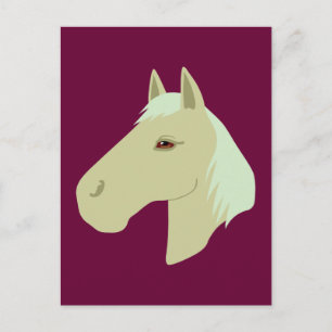 Carte Postale Beau Cheval