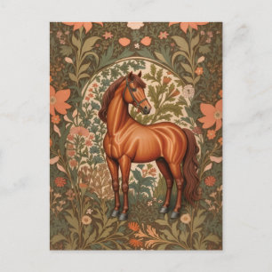 Carte Postale Beau cheval Brown William Morris Inspiré