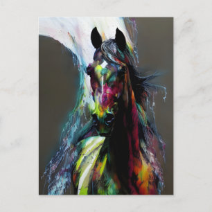 Carte Postale Beau Cheval Saddlebred