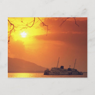 Carte Postale Beau coucher de soleil : Penninsula de Nicoya, Cos