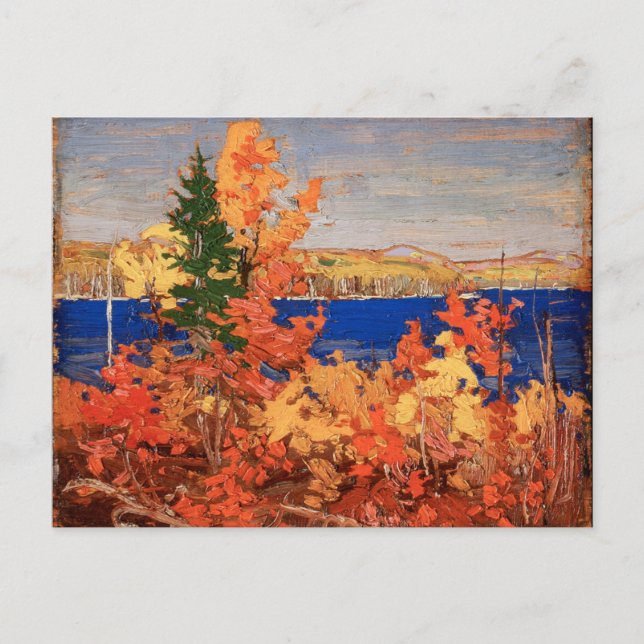 Carte Postale Beau feuillage d'automne canadien Tom Thomson (Devant)