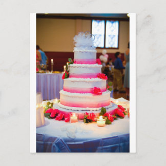 Carte Postale Beau gâteau Mariage