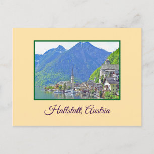 Carte Postale Beau Hallstatt, Autriche