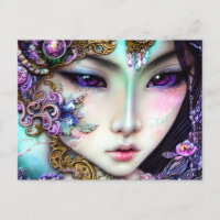 Beau Japonaise fille Imaginaire gothique