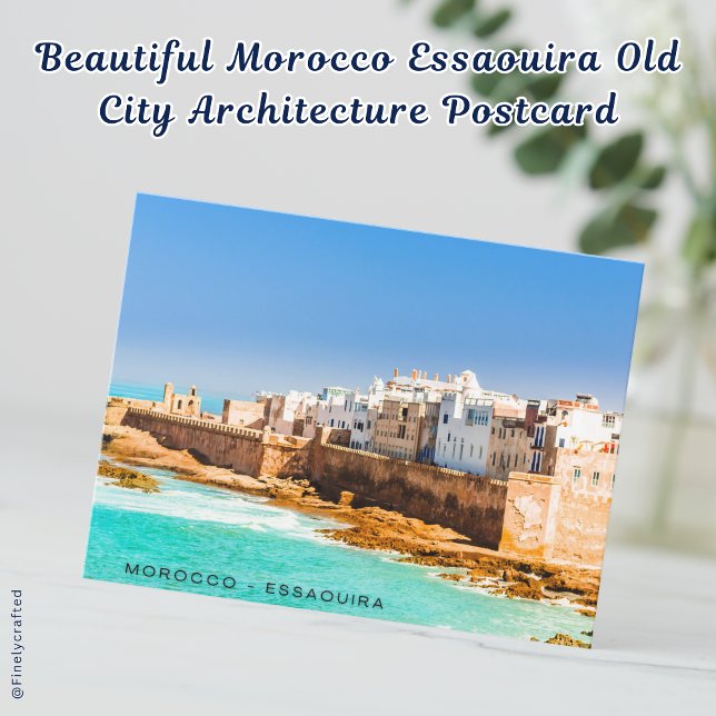 Carte Postale Beau Maroc Essaouira Architecture de la Vieille Vi (Créateur téléchargé)