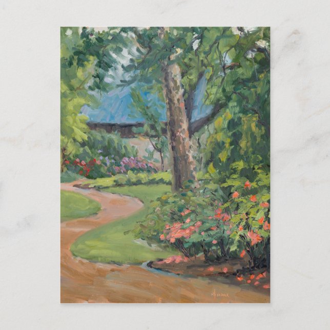 Carte Postale Beau Missouri St Louis Botanica Garden (Devant)