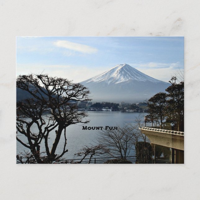 Carte Postale Beau Mont Fuji (Devant)