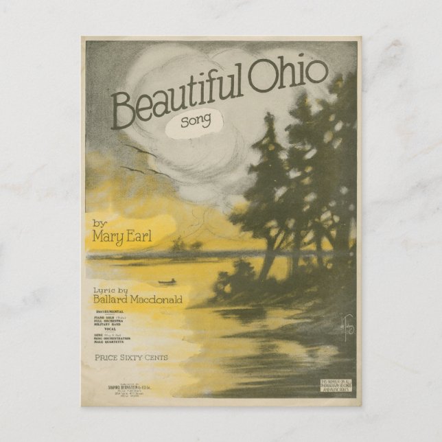 Carte Postale Beau Ohio (Devant)