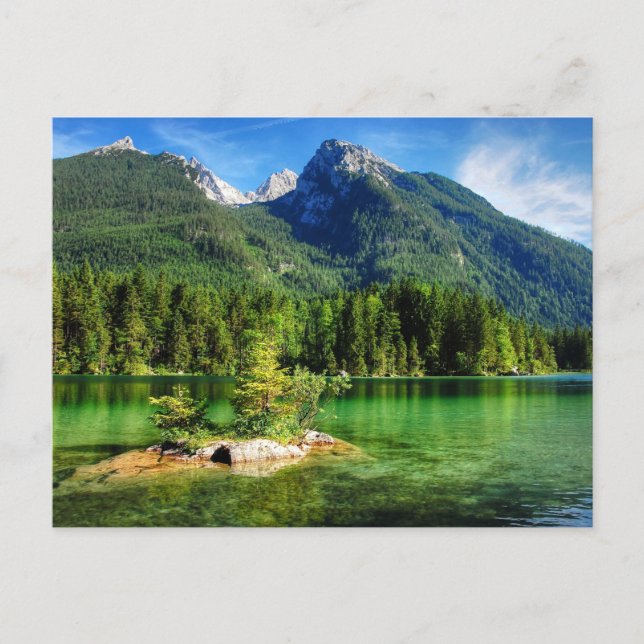 Carte Postale Beau Parc national Berchtesgaden, Allemagne (Devant)