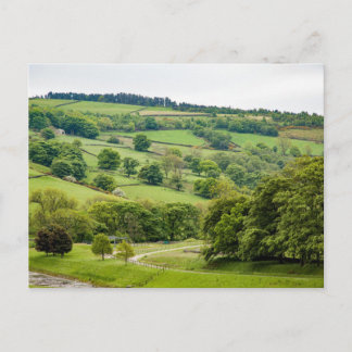 Carte Postale Beau paysage anglais Yorkshire Dales