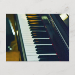 Carte Postale Beau piano