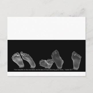 Carte Postale Beau Pieds