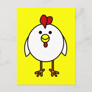 Carte Postale Beau poulet