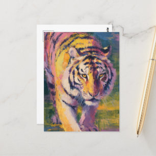 Carte Postale Beau tigre