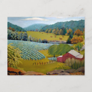 Carte Postale Beau Vignoble sur la Ferme d'Augusta Missouri