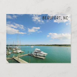 Carte Postale Beaufort North Carolina Photo de voyage