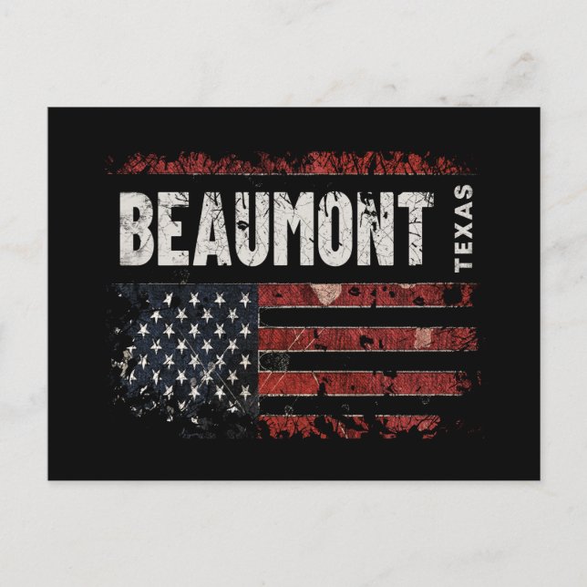 Carte Postale Beaumont Texas (Devant)