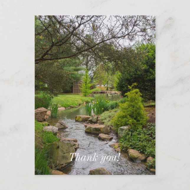 Carte Postale Beauté de Spring Creek (Devant)